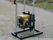 ボーリングマシンによる井戸掘り工法